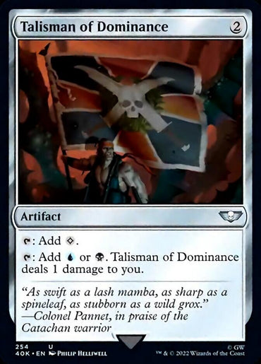 Talisman of Dominance (254) (Surge Foil) [Universes Beyond: Warhammer 40,000]
