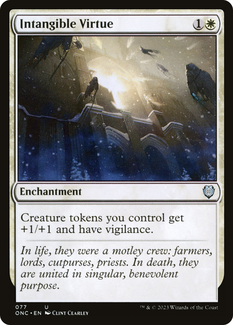Intangible Virtue [Phyrexia: All Will Be One Commander]