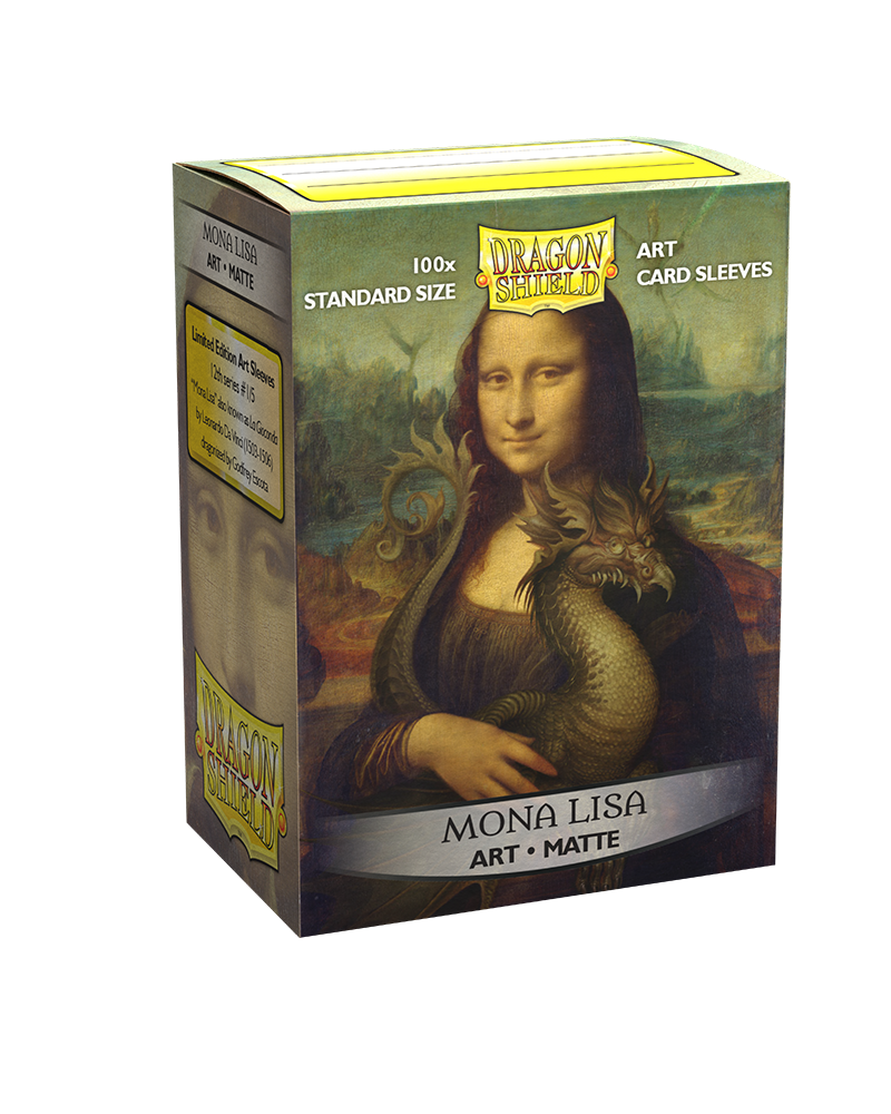 Dragon Shield Art Sleeve - ‘Mona Lisa’ 100ct