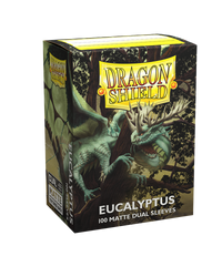 Dragon Shield Dual Matte Sleeve - Eucalyptus 100ct