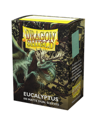 Dragon Shield Dual Matte Sleeve - Eucalyptus 100ct