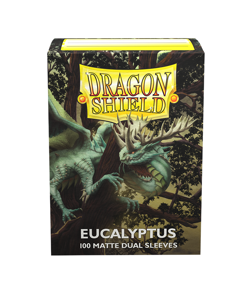Dragon Shield Dual Matte Sleeve - Eucalyptus 100ct