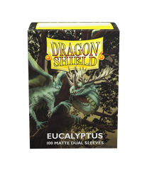 Dragon Shield Dual Matte Sleeve - Eucalyptus 100ct