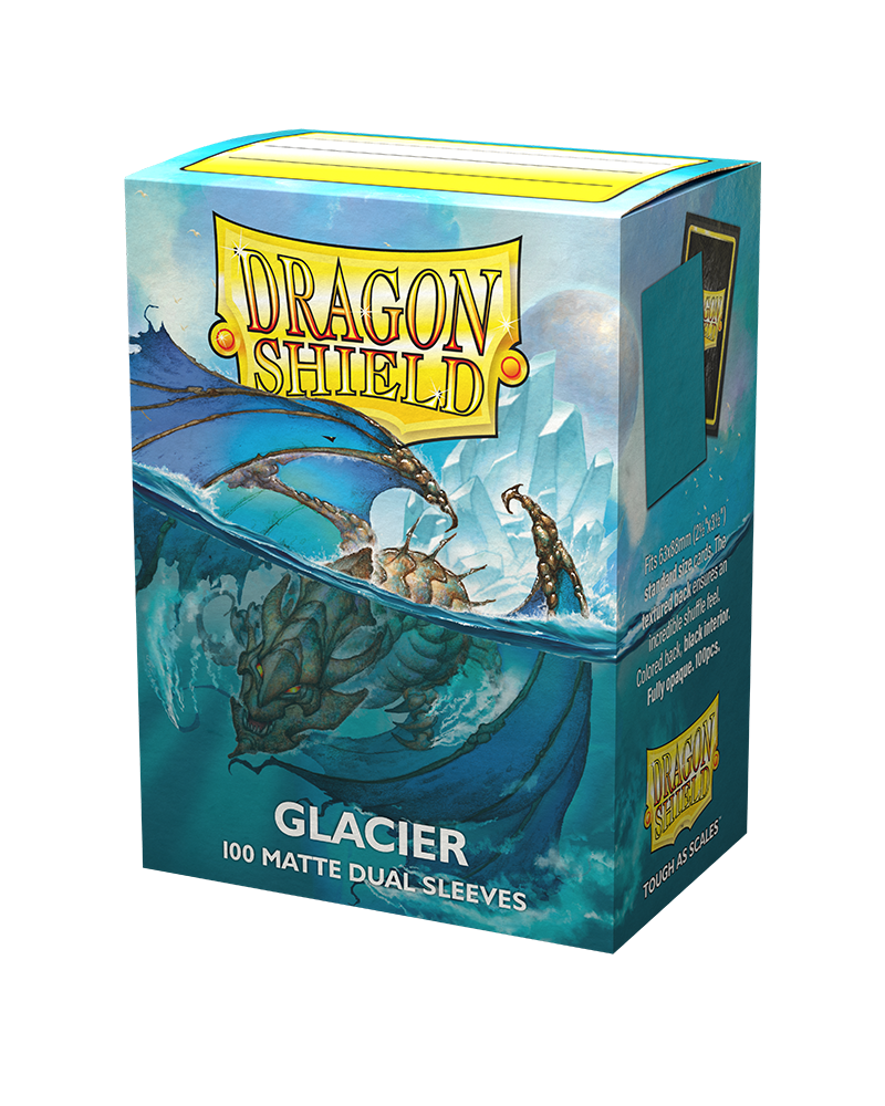 Dragon Shield Dual Matte Sleeve - Glacier 100ct