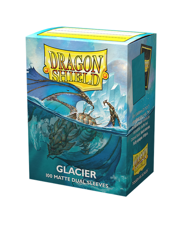 Dragon Shield Dual Matte Sleeve - Glacier 100ct