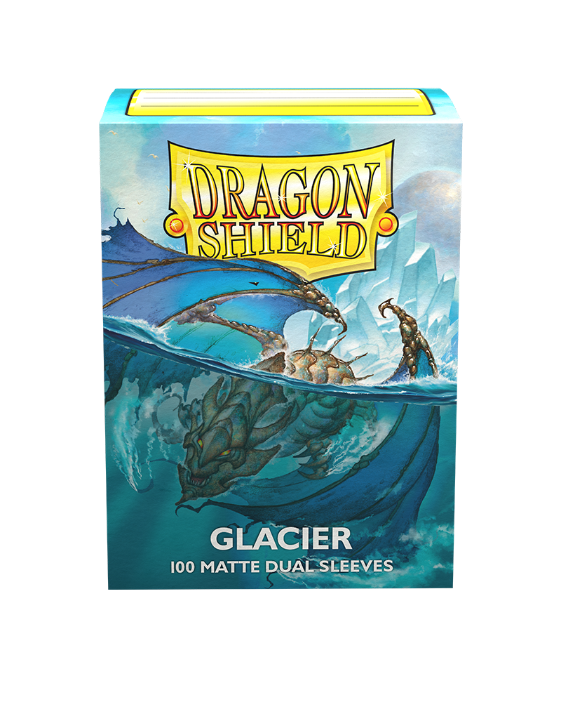 Dragon Shield Dual Matte Sleeve - Glacier 100ct