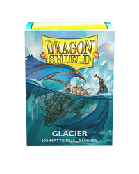 Dragon Shield Dual Matte Sleeve - Glacier 100ct