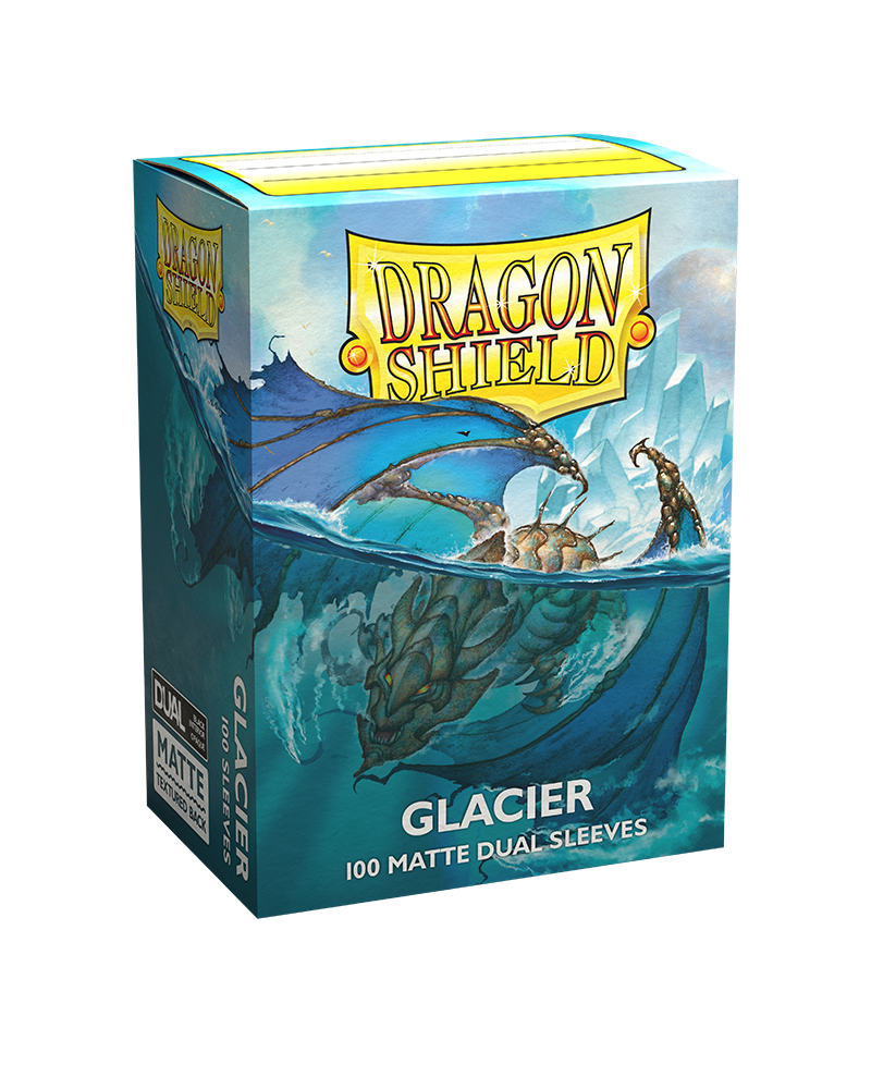 Dragon Shield Dual Matte Sleeve - Glacier 100ct