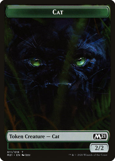 Cat (011/018) [Core Set 2021 Tokens]