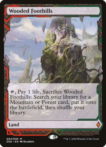 Wooded Foothills [Zendikar Rising Expeditions]