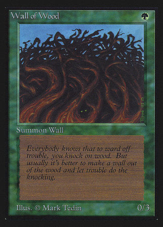 Wall of Wood (IE) [Intl. Collectorsâ€™ Edition]