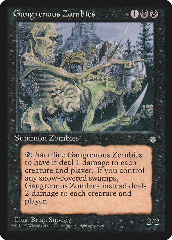 Gangrenous Zombies [Ice Age] | Oasis Games Chile