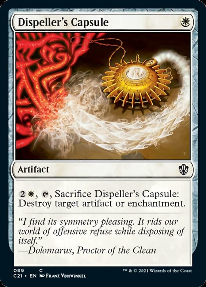 Dispeller's Capsule [Commander 2021]