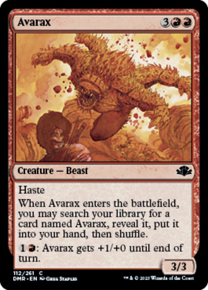 Avarax [Dominaria Remastered]
