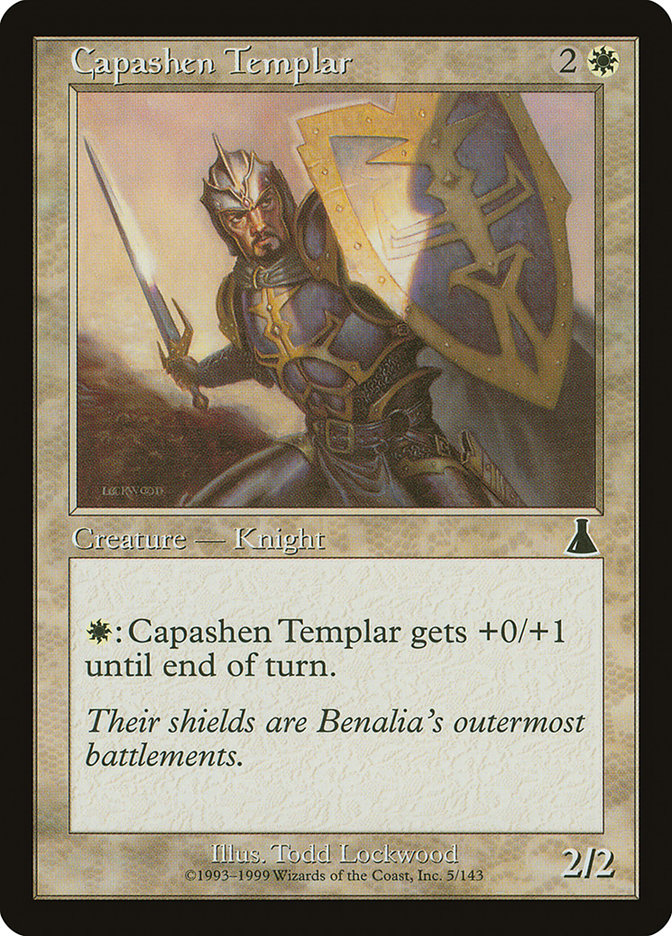 Capashen Templar [Urza's Destiny] | Oasis Games Chile