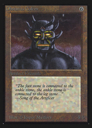 Obsianus Golem (IE) [Intl. Collectorsâ€™ Edition]