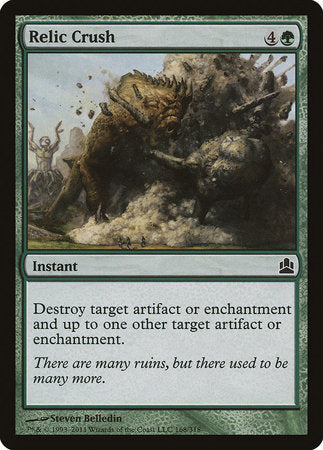 Relic Crush [Commander 2011]