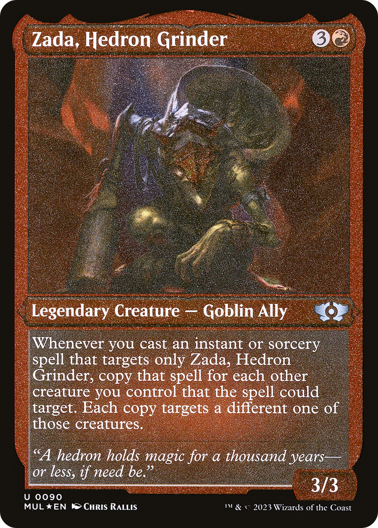Zada, Hedron Grinder (Foil Etched) [Multiverse Legends]