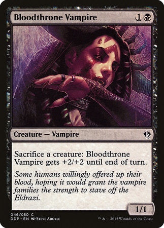 Bloodthrone Vampire [Duel Decks: Zendikar vs. Eldrazi]