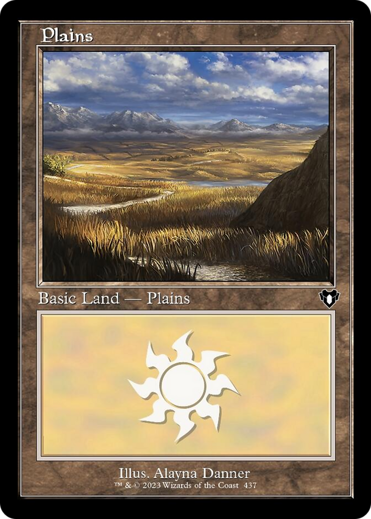 Plains (437) (Retro) [Commander Masters]