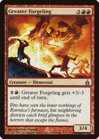 Greater Forgeling [Ravnica: City of Guilds]