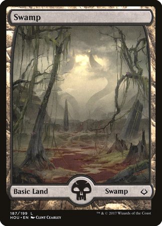 Swamp (187) - Full Art [Hour of Devastation]