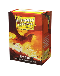 Dragon Shield Dual Matte Sleeve - Ember 100ct