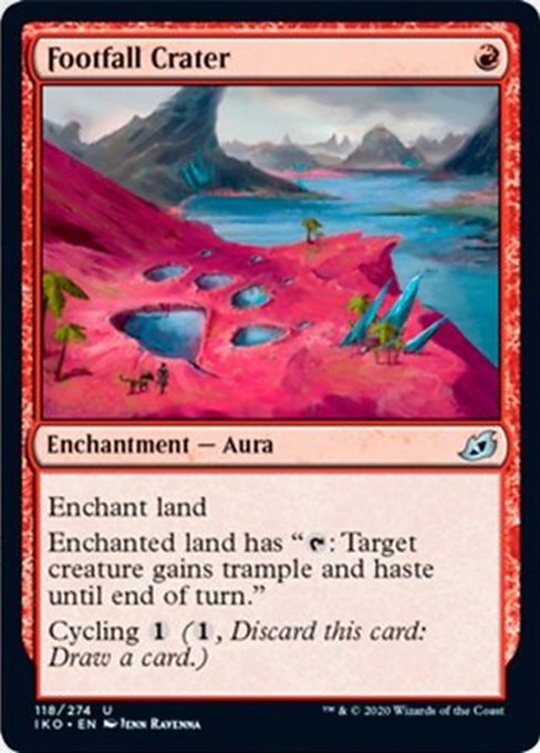 JAPANESE Footfall Crater [Ikoria: Lair of Behemoths]