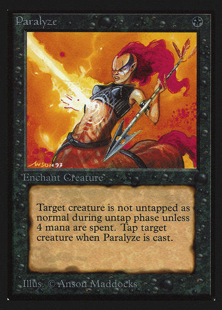 Paralyze (IE) [Intl. Collectorsâ€™ Edition]
