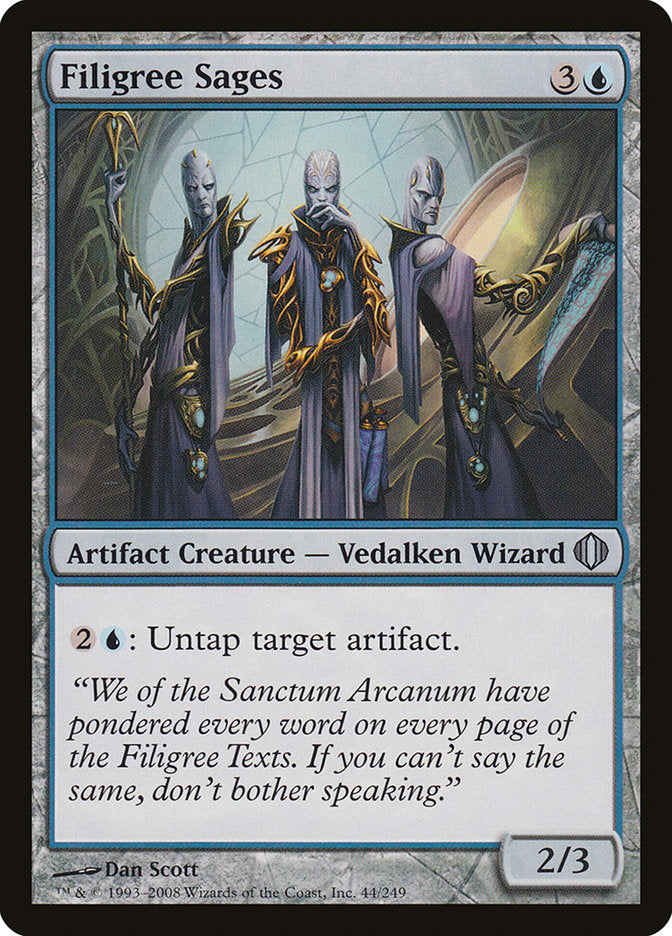 Filigree Sages [Shards of Alara]