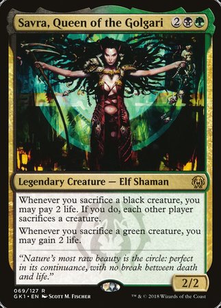 Savra, Queen of the Golgari [Guild Kits]
