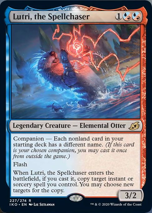 JAPANESE Lutri, the Spellchaser [Ikoria: Lair of Behemoths]