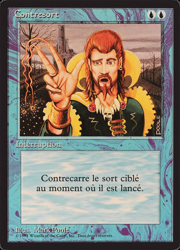 Counterspell (French) - Contresort [Revised Edition (Foreign Black Border)]