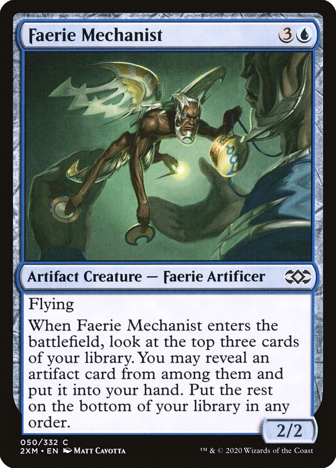 Faerie Mechanist [Double Masters]