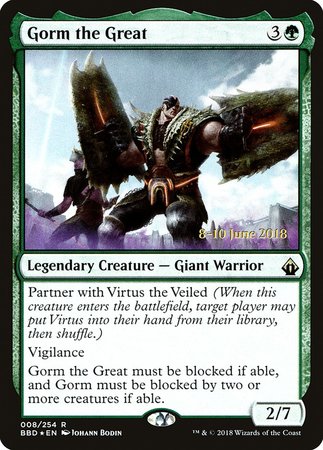 Gorm the Great [Battlebond Promos]