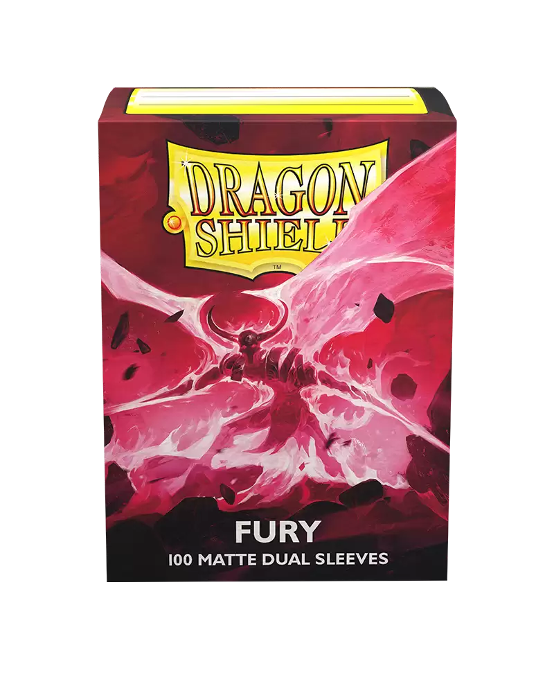 Dragon Shield Dual Matte Sleeve - Fury 100ct