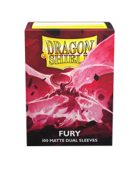 Dragon Shield Dual Matte Sleeve - Fury 100ct