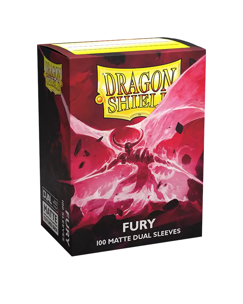 Dragon Shield Dual Matte Sleeve - Fury 100ct