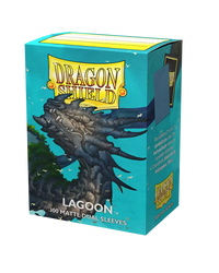 Dragon Shield Dual Matte Sleeve - Lagoon 100ct