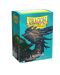 Dragon Shield Dual Matte Sleeve - Lagoon 100ct