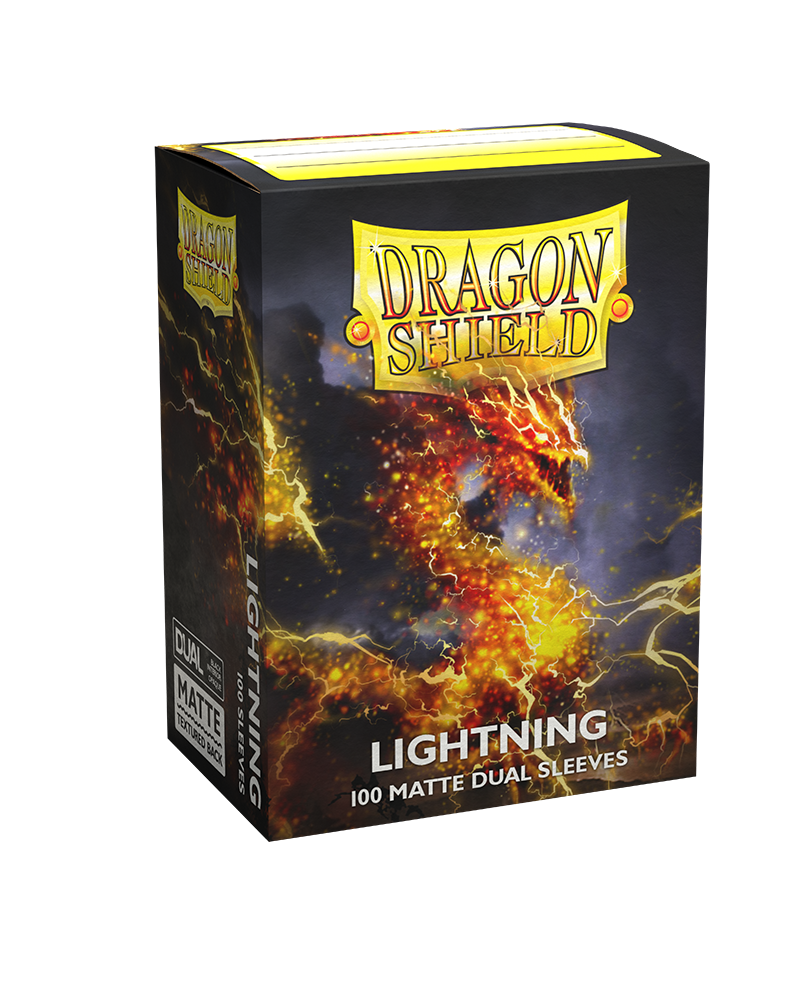 Dragon Shield Dual Matte Sleeve - Lightning 100ct