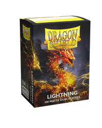 Dragon Shield Dual Matte Sleeve - Lightning 100ct