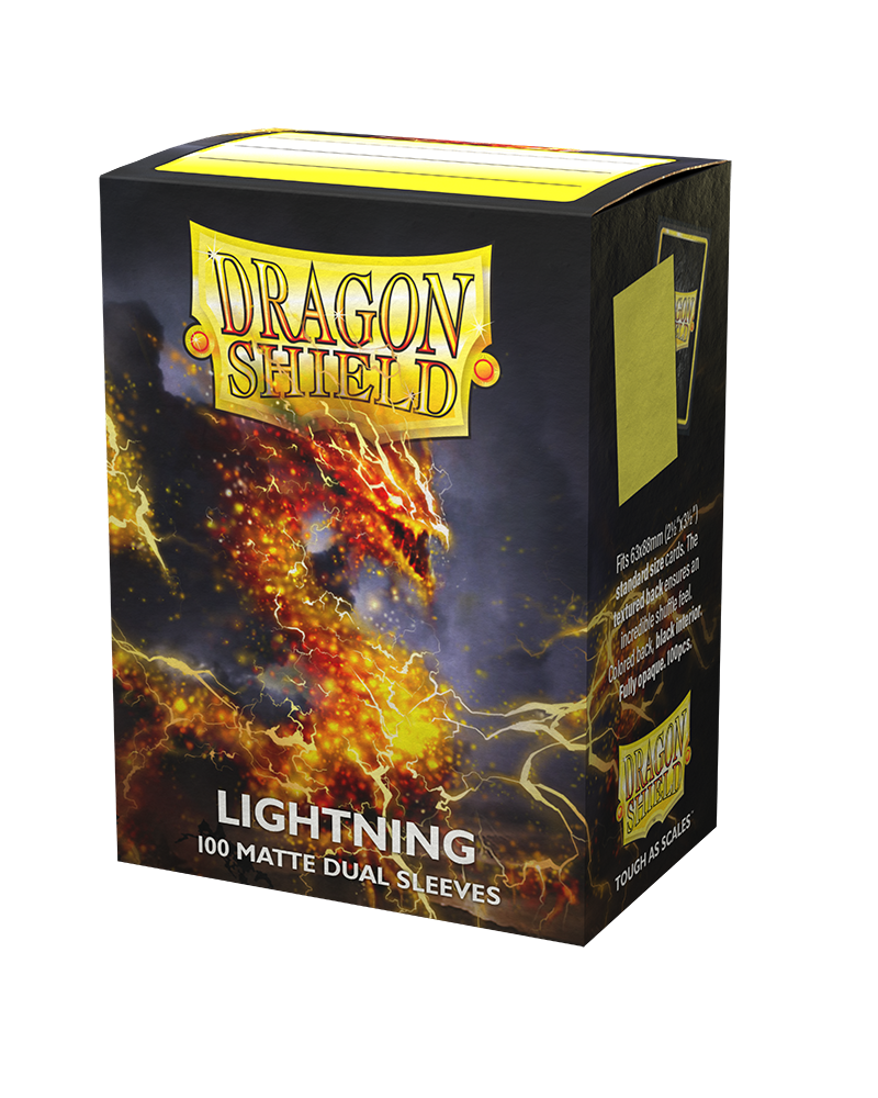 Dragon Shield Dual Matte Sleeve - Lightning 100ct