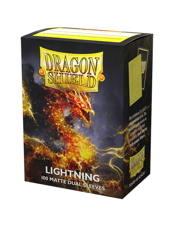 Dragon Shield Dual Matte Sleeve - Lightning 100ct