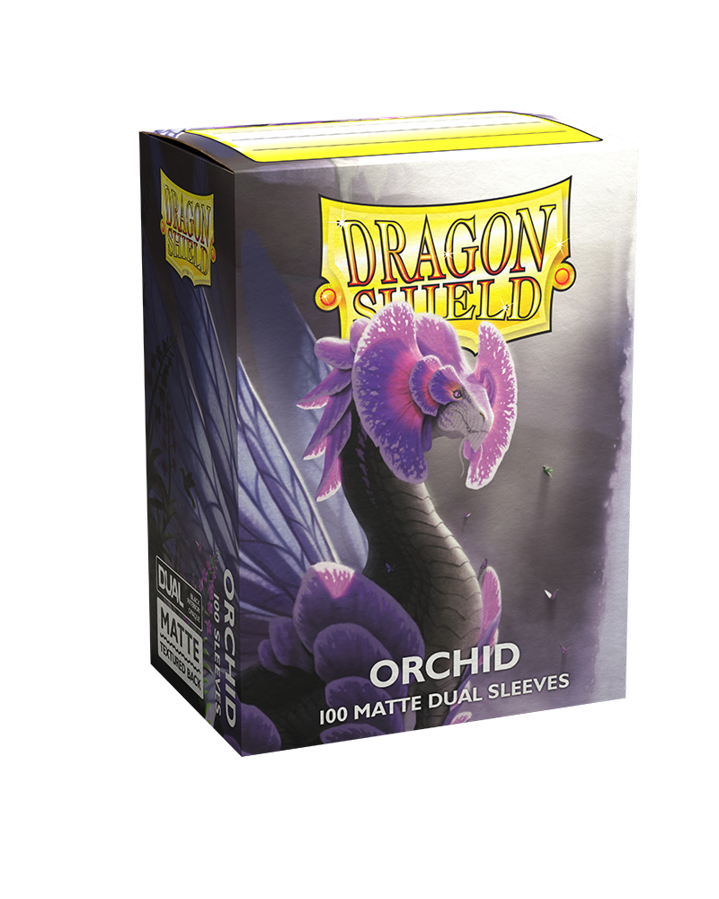 Dragon Shield Dual Matte Sleeve - Orchid 100ct