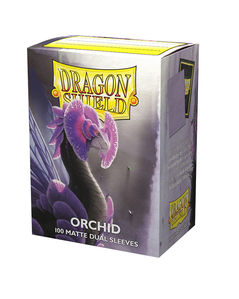 Dragon Shield Dual Matte Sleeve - Orchid 100ct