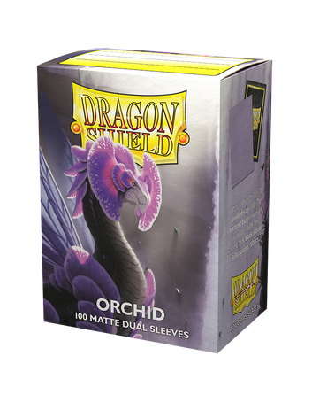 Dragon Shield Dual Matte Sleeve - Orchid 100ct