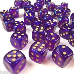 Chessex: D6 Borealis™ Dice Set - 16mm