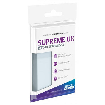 Supreme UX 3rd Skin Sleeves Standard Size 50ct