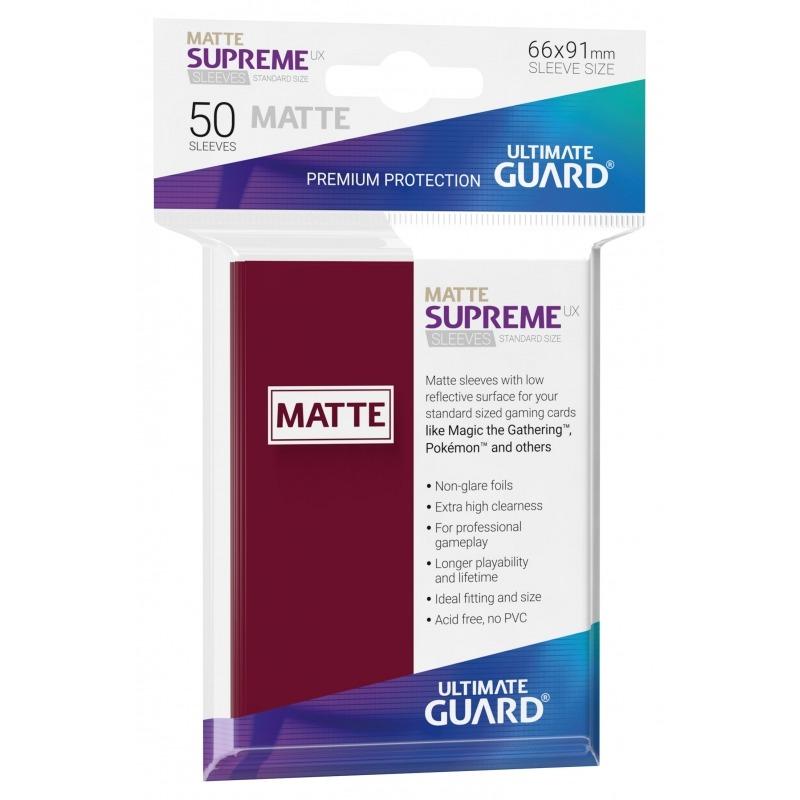 Supreme UX Matte Sleeves Standard Size 50ct